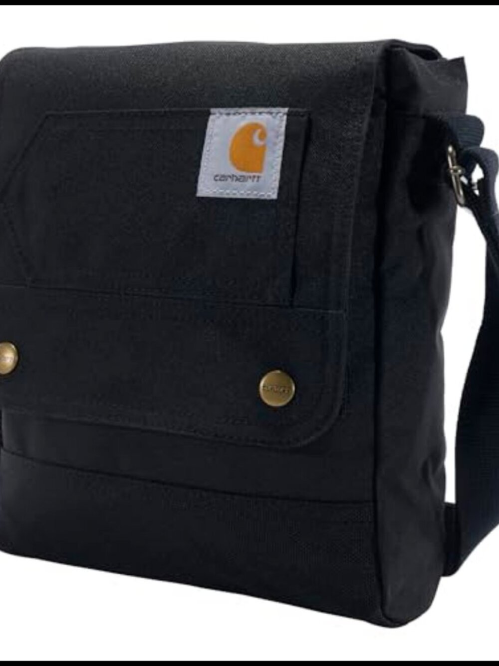 Carhartt Crossbody Snap Bag Durable Adjustable Shoulder Bag Flap Over